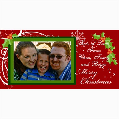 2012 Christmas Cards By Tracy 8 x4  Photo Card - 9