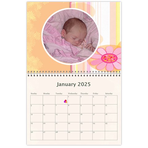 Memory  Calendar 2025 By Kim Blair Jan 2025