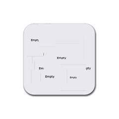 merry christmas - Rubber Coaster (Square) merry christmas - Rubber Coaster (Square)