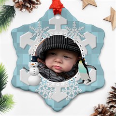Winter Snowflake Ornament (1 Sided) - Ornament (Snowflake) Winter Snowflake Ornament (1 Sided) - Ornament (Snowflake)
