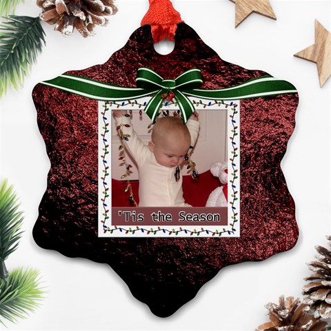 Tis The Season Ornament (1 Sided) By Lil Front