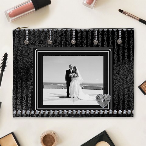 Elegant Xl Cosmetic Bag By Lil Front