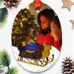 Christmas Oval Ornament (2 Sided)