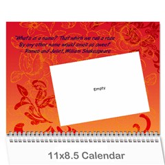 2013 calender - Wall Calendar 11  x 8.5  (12-Months)