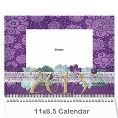 Calendar 2013 for Jisca - Wall Calendar 11  x 8.5  (12-Months)