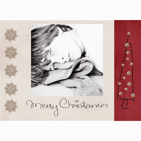 5 X 7 Photo Cards Christmas By Deca 7 x5  Photo Card - 1