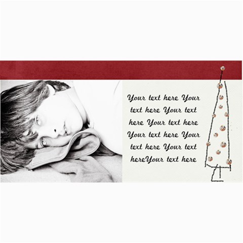 4  X 8  Photo Cards Christmas 03 By Deca 8 x4  Photo Card - 9