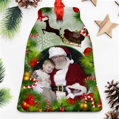Santa Bell Ornament (2 Sided)