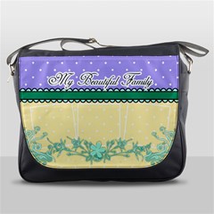 My beautiful family. - Messenger Bag