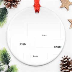 merry christmas - Ornament (Round)