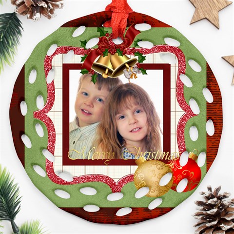 Merry Christmas By Jo Jo Front