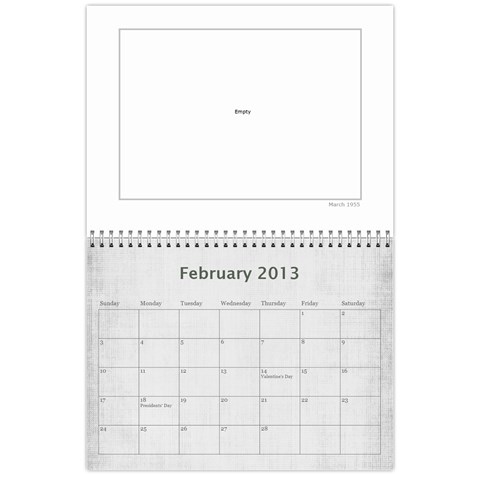 Sisters Calendar For Nesi By Debra Macv Feb 2013
