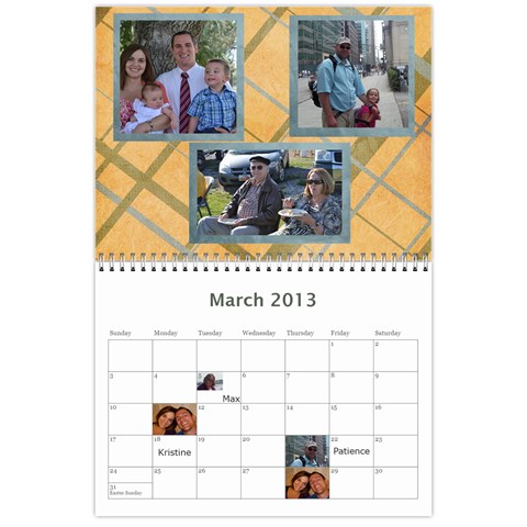 2013 Calendar By Joy Mar 2013