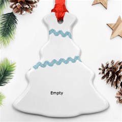 around the tree 2 - Christmas Tree Ornament (Two Sides)