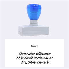 Graduation School Address Stamp