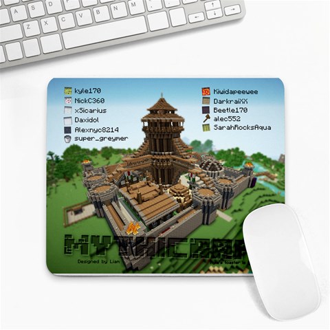Mythicraft Mousepad By Kyle Gavalchin Front