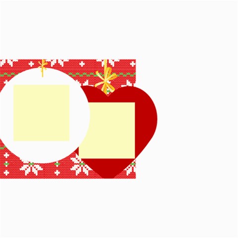 10 Christmas Cards With Place For Your Photo And Some Text By Riksu 8 x4  Photo Card - 6