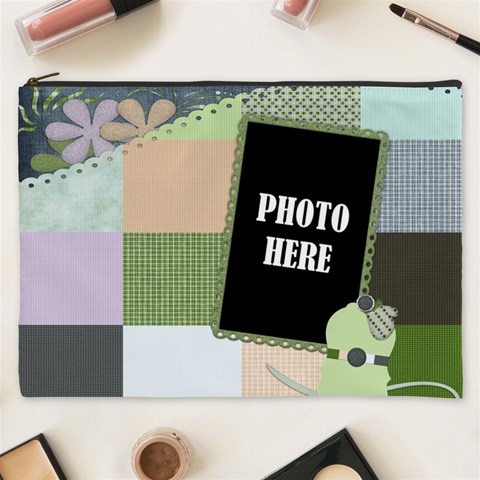 Blustery Day Xxxl Cosmetic Bag 1 By Lisa Minor Front