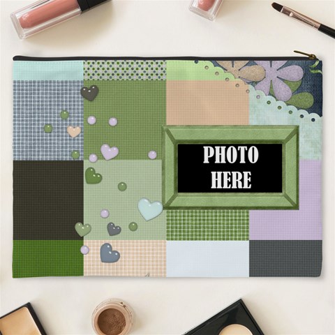 Blustery Day Xxxl Cosmetic Bag 1 By Lisa Minor Back