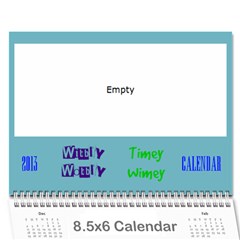 whocalendar - Wall Calendar 8.5  x 6 