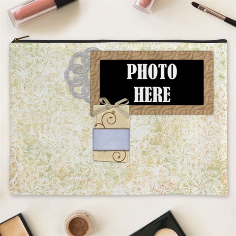 January 365 Xxxl Cosmetic Bag 1 By Lisa Minor Front
