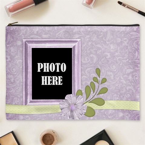 March 365 Xxxl Cosmetic Bag 1 By Lisa Minor Front