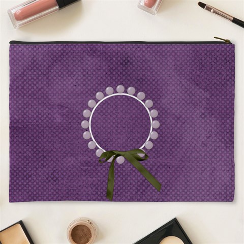 March 365 Xxxl Cosmetic Bag 1 By Lisa Minor Back
