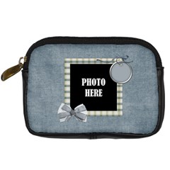 My Blue Inspiration Camera Bag - Digital Camera Leather Case My Blue Inspiration Camera Bag - Digital Camera Leather Case