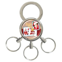 merry christmas - 3-Ring Key Chain
