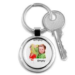 merry christmas - Key Chain (Round)