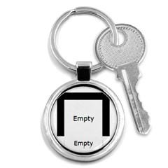 merry christmas - Key Chain (Round)