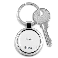 merry christmas - Key Chain (Round)