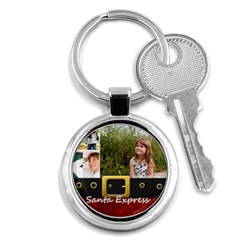 merry christmas - Key Chain (Round)