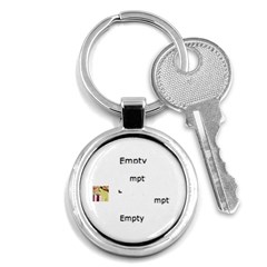 merry christmas - Key Chain (Round)