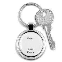 merry christmas - Key Chain (Round)