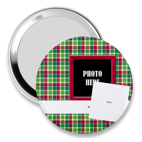Merry And Bright 3  Handbag Mirror 1 By Lisa Minor Front