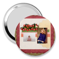 merry christmas - 3  Handbag Mirror