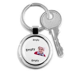merry christmas - Key Chain (Round)