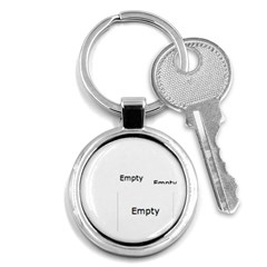 merry christmas - Key Chain (Round)