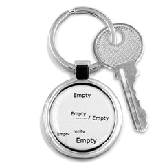 merry christmas - Key Chain (Round)