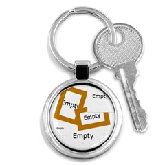 merry christmas - Key Chain (Round)