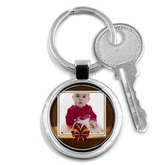 merry christmas - Key Chain (Round)
