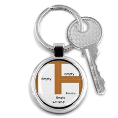 merry christmas - Key Chain (Round)