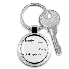 merry christmas - Key Chain (Round)
