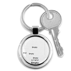 merry christmas - Key Chain (Round)