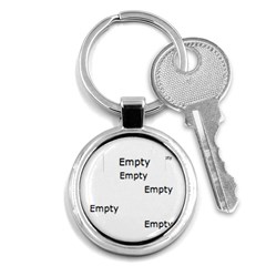 merry christmas - Key Chain (Round)