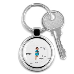 merry christmas - Key Chain (Round)