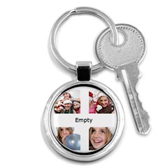 merry christmas - Key Chain (Round)