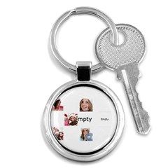 merry christmas - Key Chain (Round)
