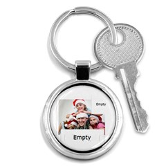 merry christmas - Key Chain (Round)